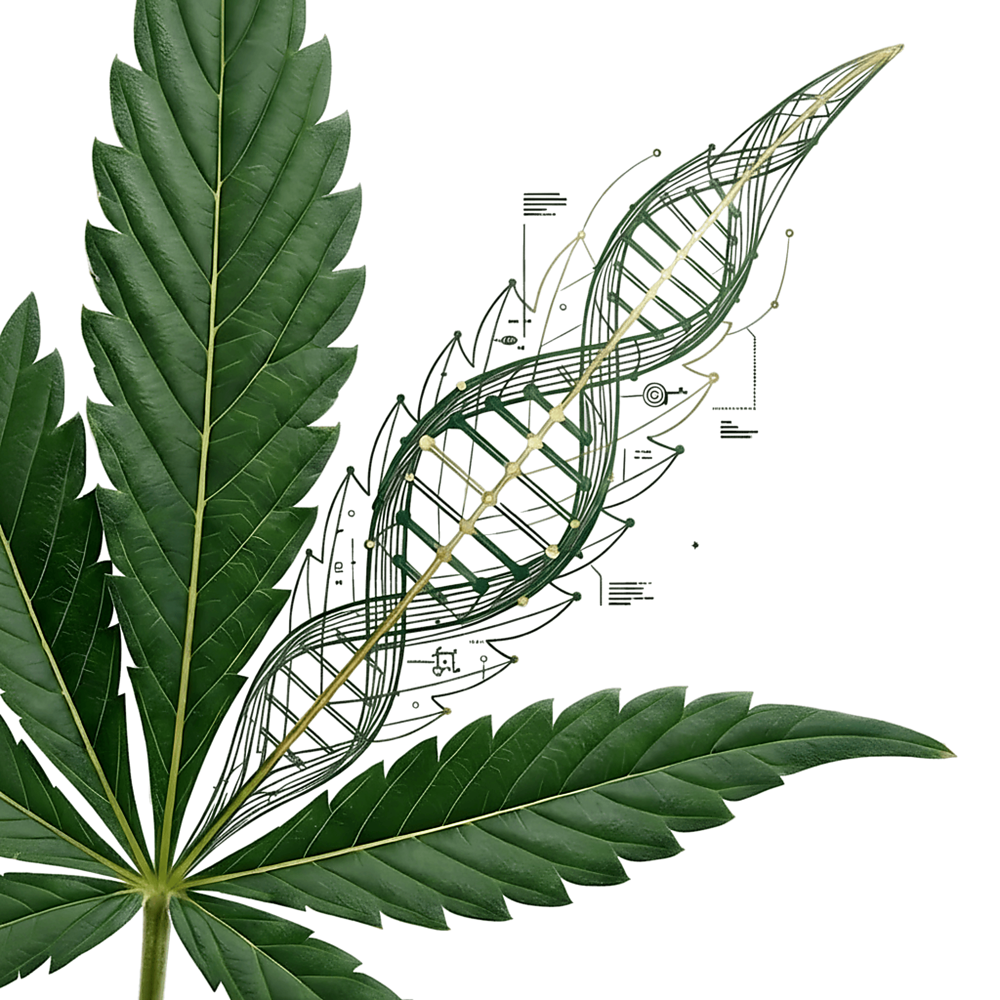 Hoja de cannabis
