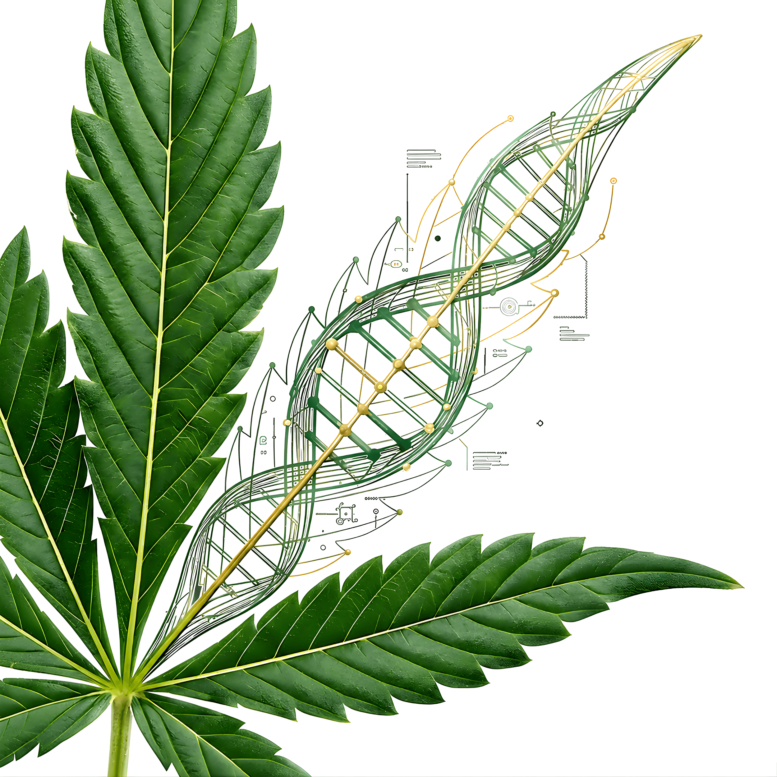 Hoja de cannabis